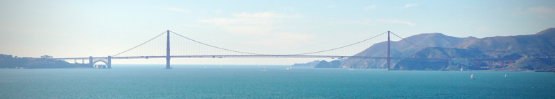 Golden Gate Bridge from Alcatraz